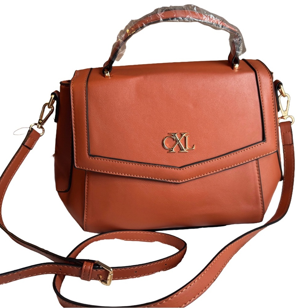 Christian Lacroix Tan Crossbody Bag